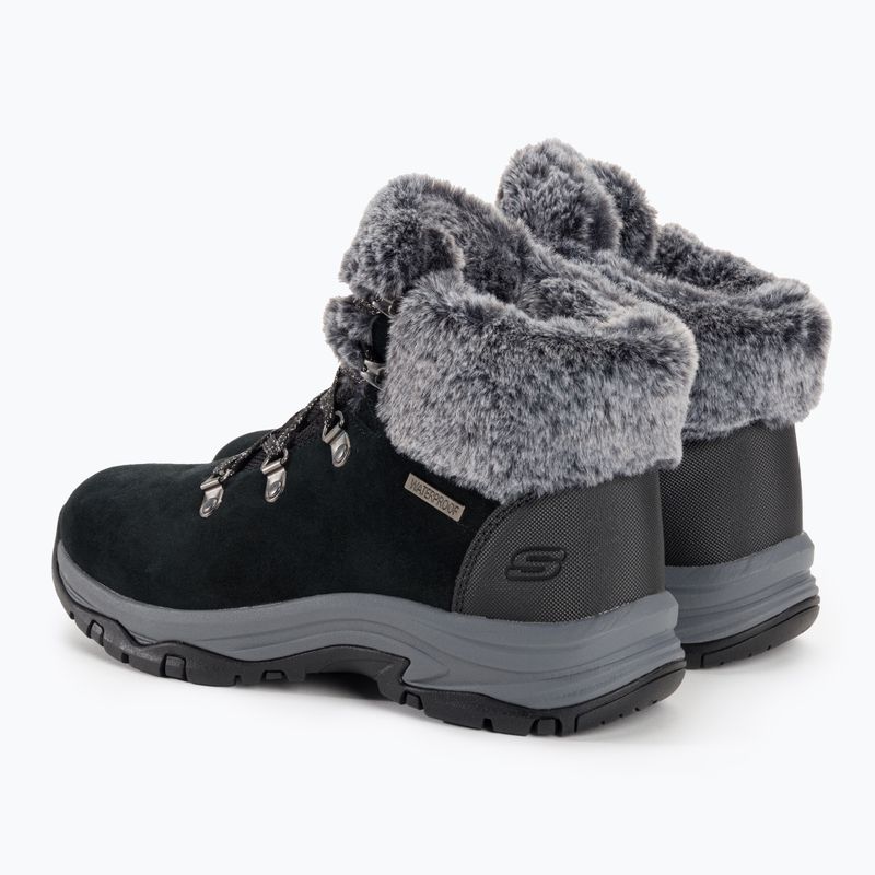 Pantofi de trekking pentru femei SKECHERS Trego Falls Finest negru 3