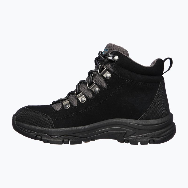 Cizme de trekking pentru femei SKECHERS Trego El Capitan negru/grena 9