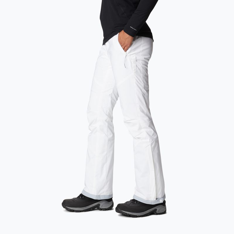 Columbia Backslope II Insulated pantaloni de schi pentru femei alb 1985371 2