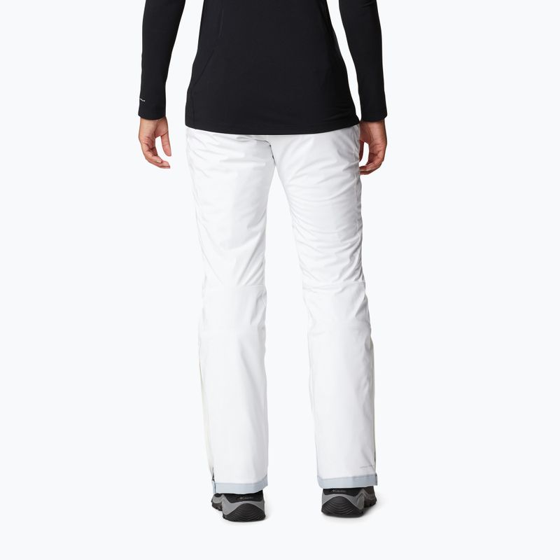 Columbia Backslope II Insulated pantaloni de schi pentru femei alb 1985371 3
