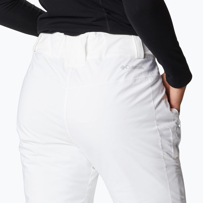 Columbia Backslope II Insulated pantaloni de schi pentru femei alb 1985371 7