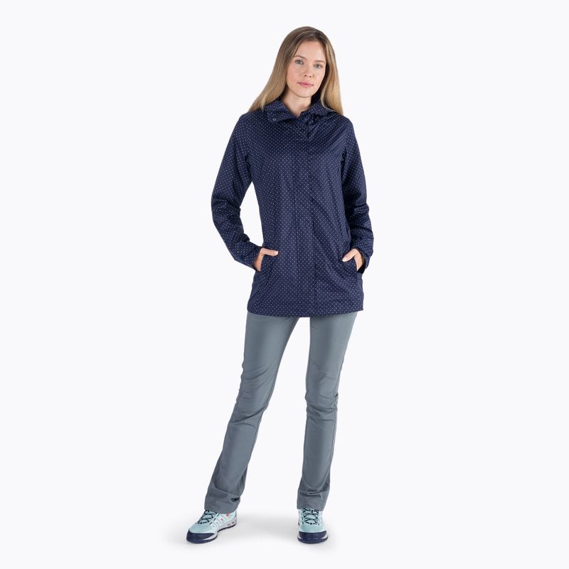 Jachetă de ploaie cu membrană Columbia Splash A Little II 468 pentru femei, albastru marin 1771064 6