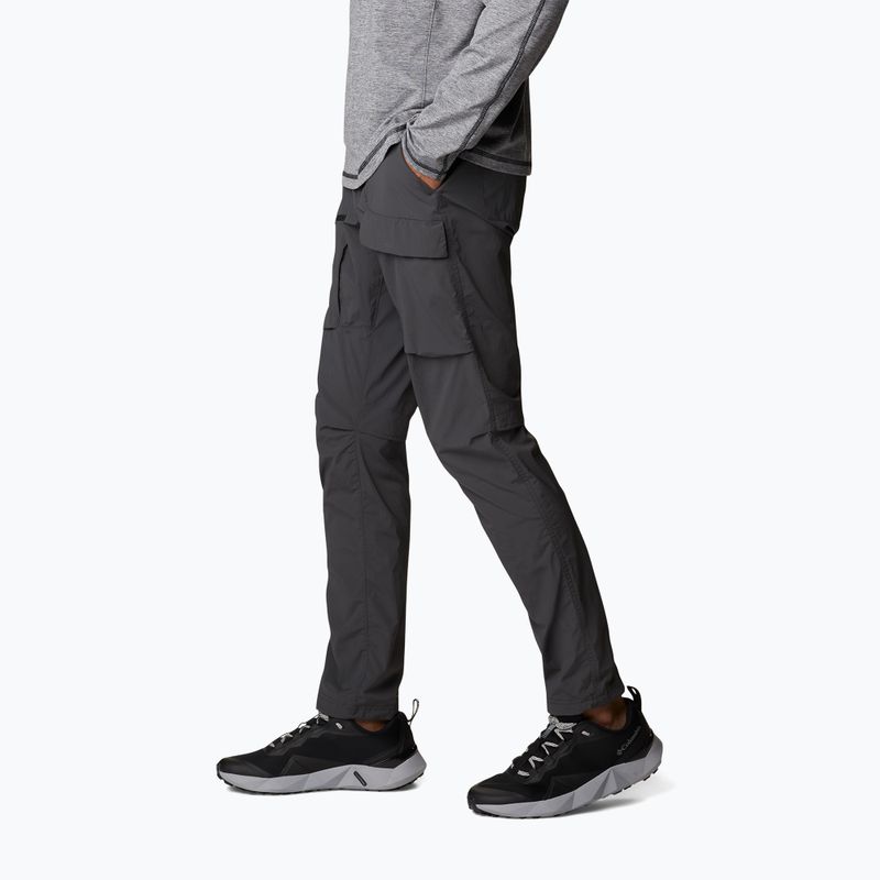Pantaloni de trekking pentru bărbați Columbia Maxtrail Lite gri 1990501 3