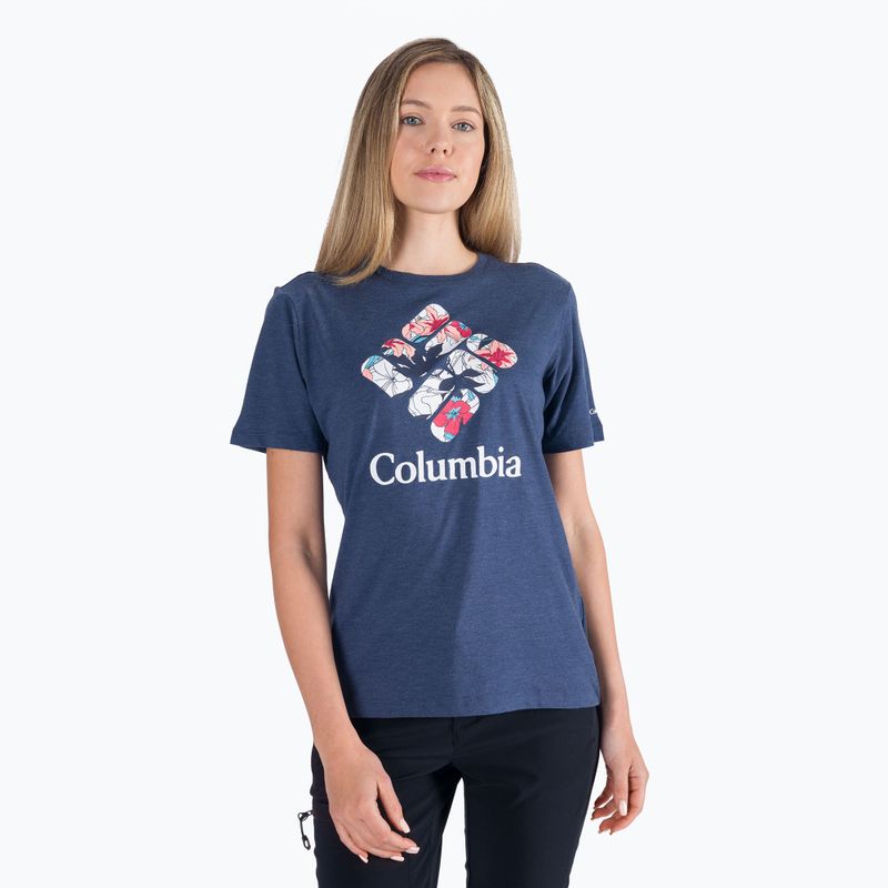 Columbia Bluebird Day Relaxed cămașă de trekking pentru femei 470 albastru marin 1934002