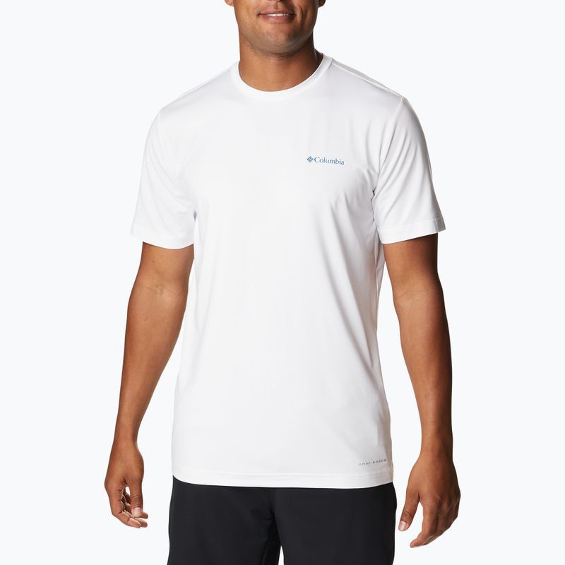 Columbia Tech Trail Graphic Tee 102 alb 1930802 5