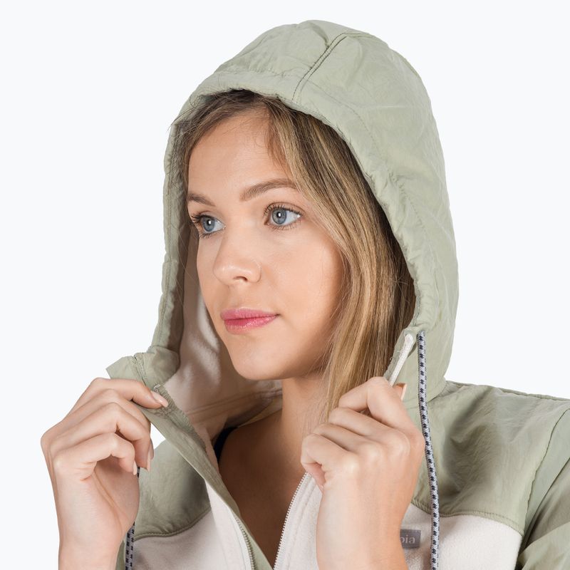 Columbia Pulover polar Ali Peak Overlay Fleece pentru femei 191 bej 1992263 5
