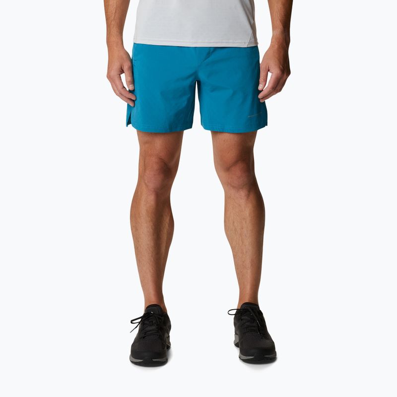 Columbia Titan Pass LW 400 Pantaloni scurți de trekking pentru bărbați albaștri 1991511
