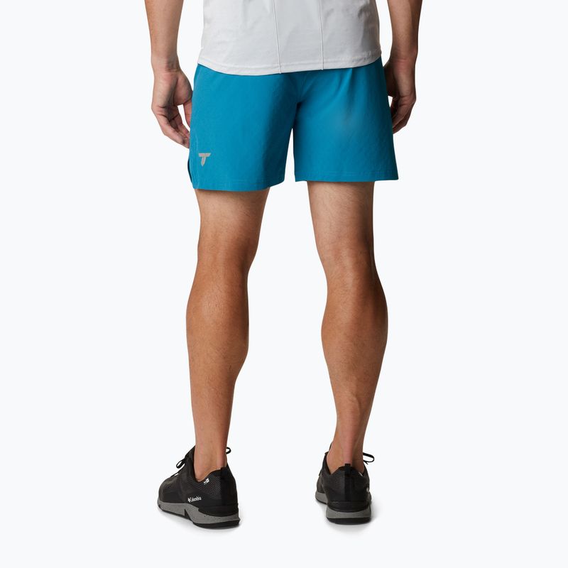 Columbia Titan Pass LW 400 Pantaloni scurți de trekking pentru bărbați albaștri 1991511 2
