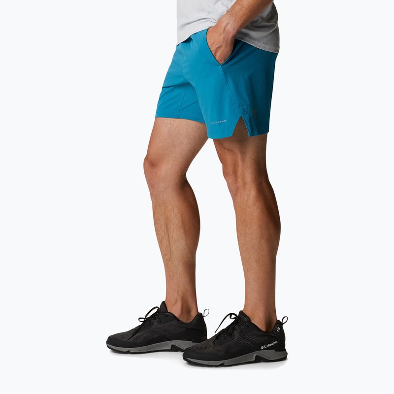 Columbia Titan Pass LW 400 Pantaloni scurți de trekking pentru bărbați albaștri 1991511 3