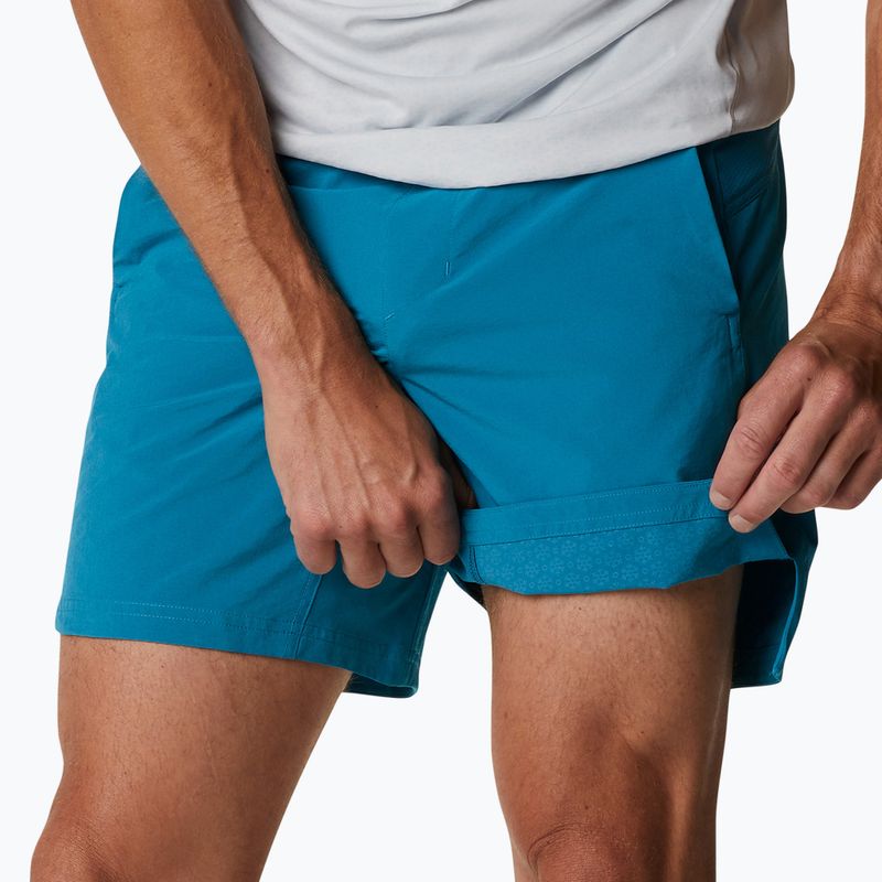 Columbia Titan Pass LW 400 Pantaloni scurți de trekking pentru bărbați albaștri 1991511 6