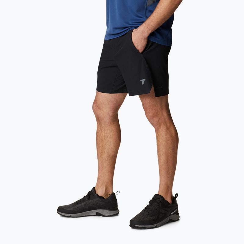 Columbia Titan Pass LW 010 negru 1991511 pantaloni scurți de trekking pentru bărbați 3