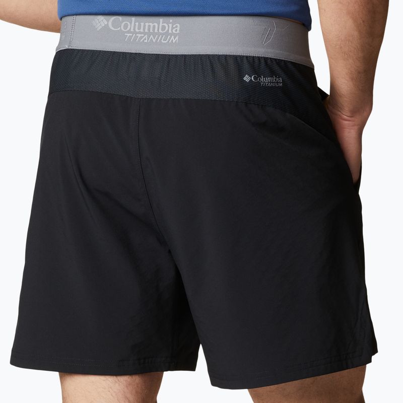 Columbia Titan Pass LW 010 negru 1991511 pantaloni scurți de trekking pentru bărbați 3