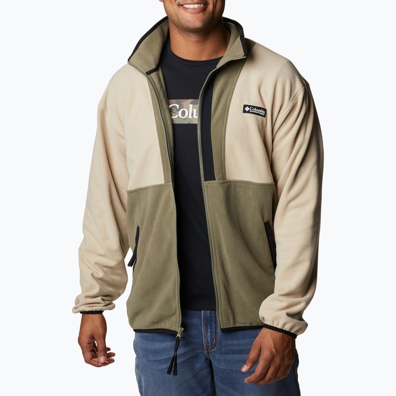 Columbia Back Bowl 271 Hanorac fleece pentru bărbați verde 1890764