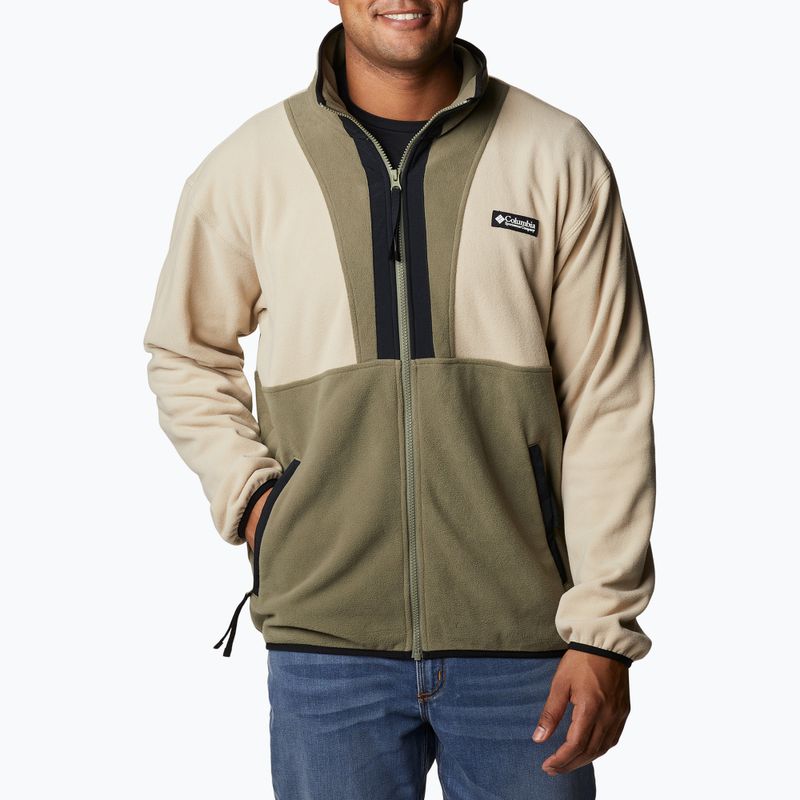 Columbia Back Bowl 271 Hanorac fleece pentru bărbați verde 1890764 6