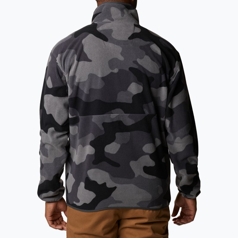 Columbia Back Bowl 015 Hanorac fleece pentru bărbați negru 1890764 2