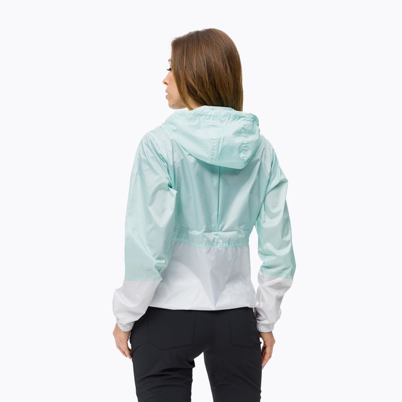 Columbia Flash Forward 329 jachetă de vânt pentru femei albastru și alb 1585911 4