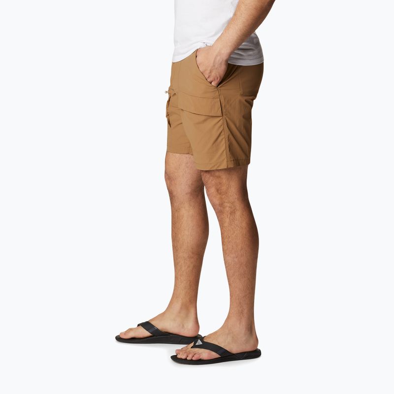 Pantaloni scurți de trekking pentru bărbați Columbia Maxtrail Lite 257 maro 1990471 3