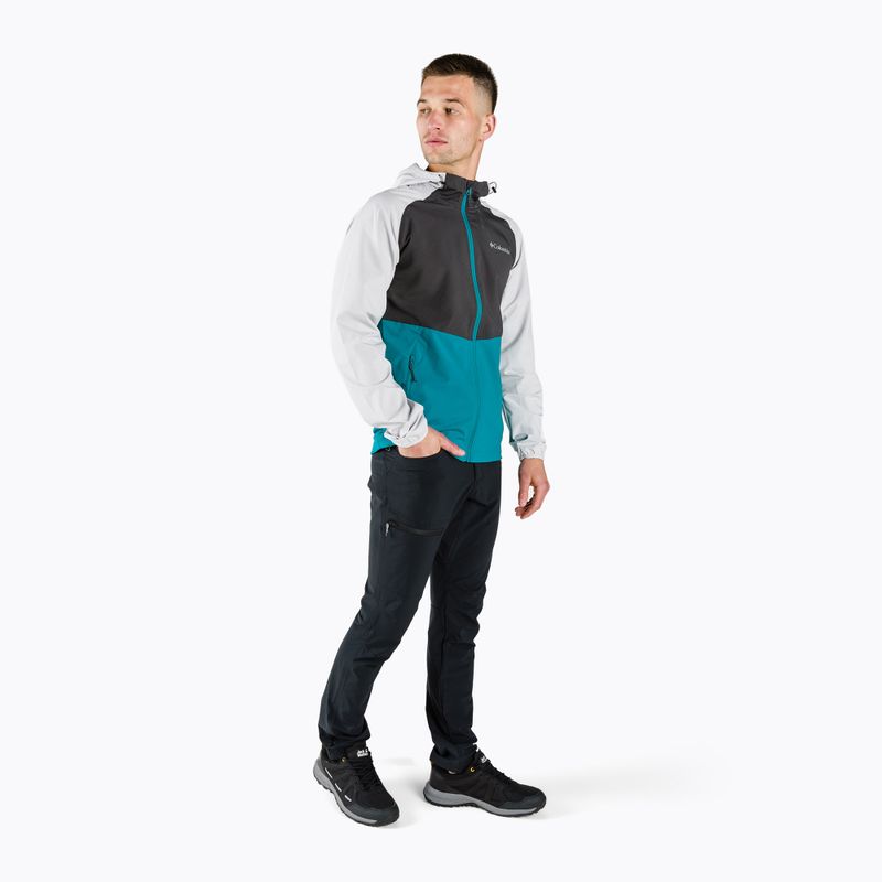 Columbia Panther Creek jachetă softshell pentru bărbați albastru/gri 1840711 2