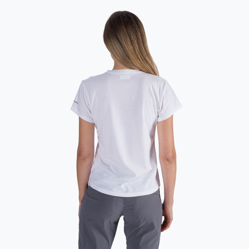 Columbia cămașă de trekking pentru femei Sun Trek SS Graphic 108 alb 1931753 3
