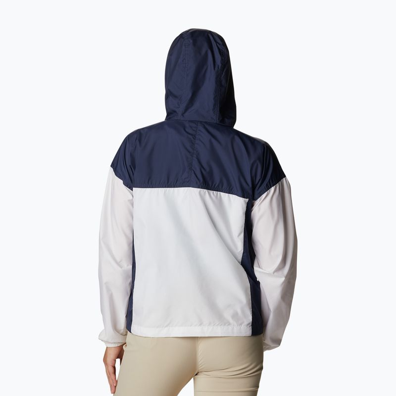 Columbia Flash Challenger Novelty jachetă de vânt pentru femei, alb 1989503102 6