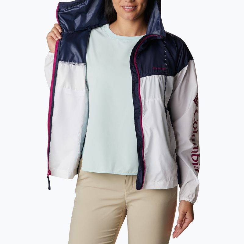 Columbia Flash Challenger Novelty jachetă de vânt pentru femei, alb 1989503102 7
