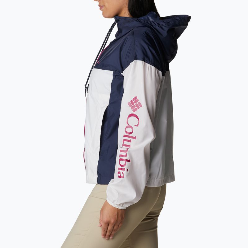 Columbia Flash Challenger Novelty jachetă de vânt pentru femei, alb 1989503102 8