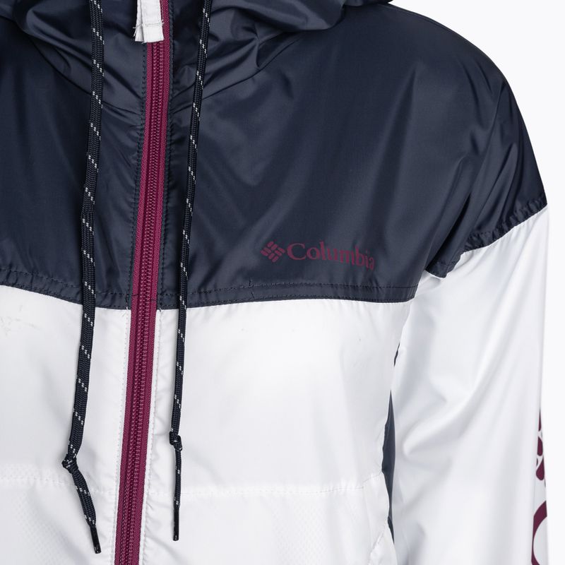 Columbia Flash Challenger Novelty jachetă de vânt pentru femei, alb 1989503102 3