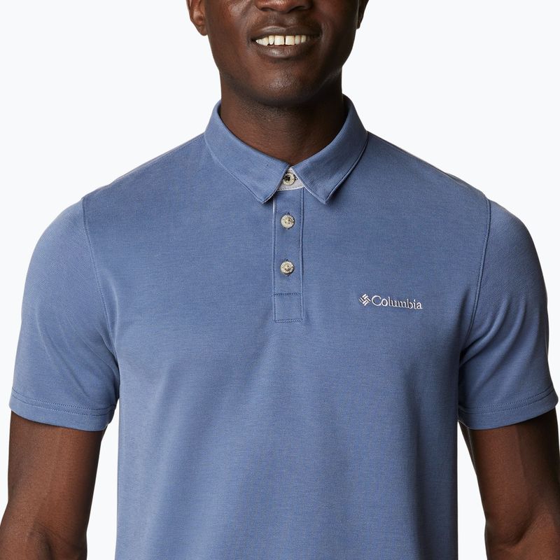Tricou pentru bărbați Columbia Nelson Point Polo dark mountain 5