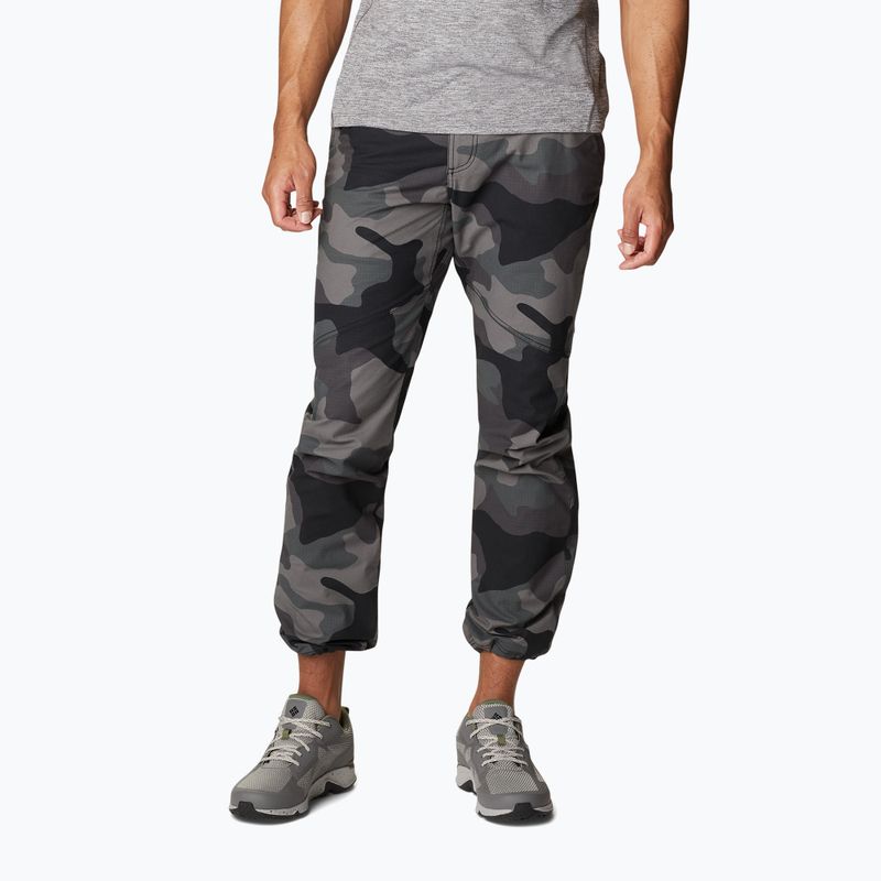 Pantaloni de trekking pentru bărbați Columbia Wallowa Belted 012 gri-negru 1955361 4
