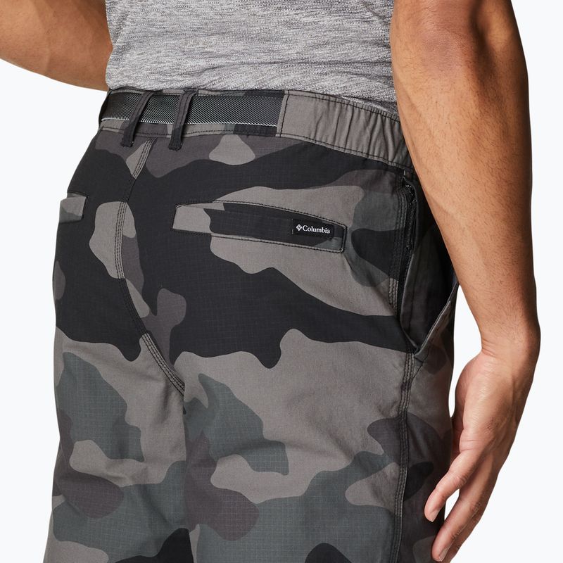 Pantaloni de trekking pentru bărbați Columbia Wallowa Belted 012 gri-negru 1955361 7