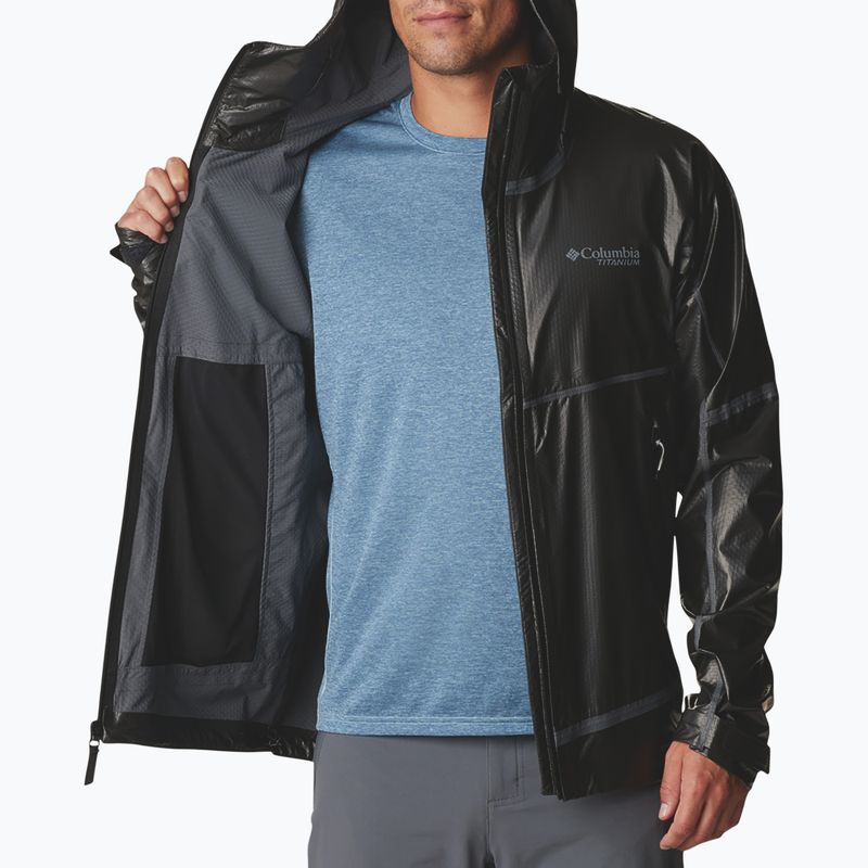 Columbia OutDry Extreme Mesh 010 jachetă de ploaie pentru bărbați negru 1988551 5