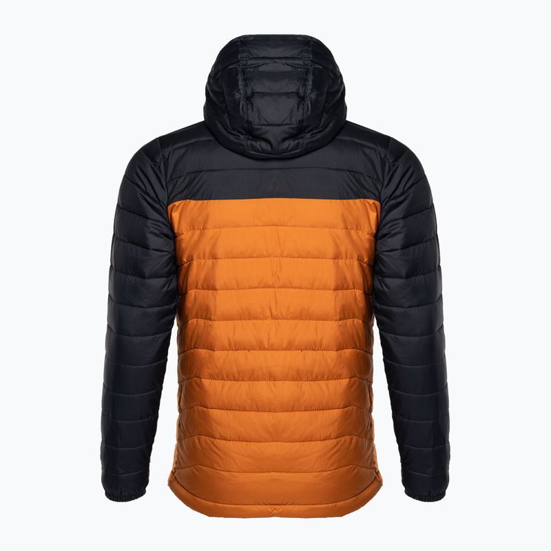Columbia Powder Lite Hooded Orange/Negru Jachetă de puf pentru bărbați 1693931 2
