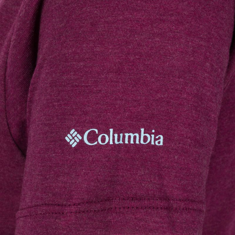 Cămașă de trekking pentru femei Columbia Daisy Days Graphic roșu 1934592 10