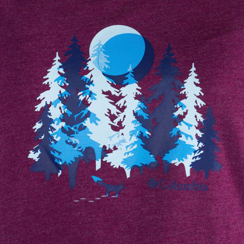 Cămașă de trekking pentru femei Columbia Daisy Days Graphic roșu 1934592 5