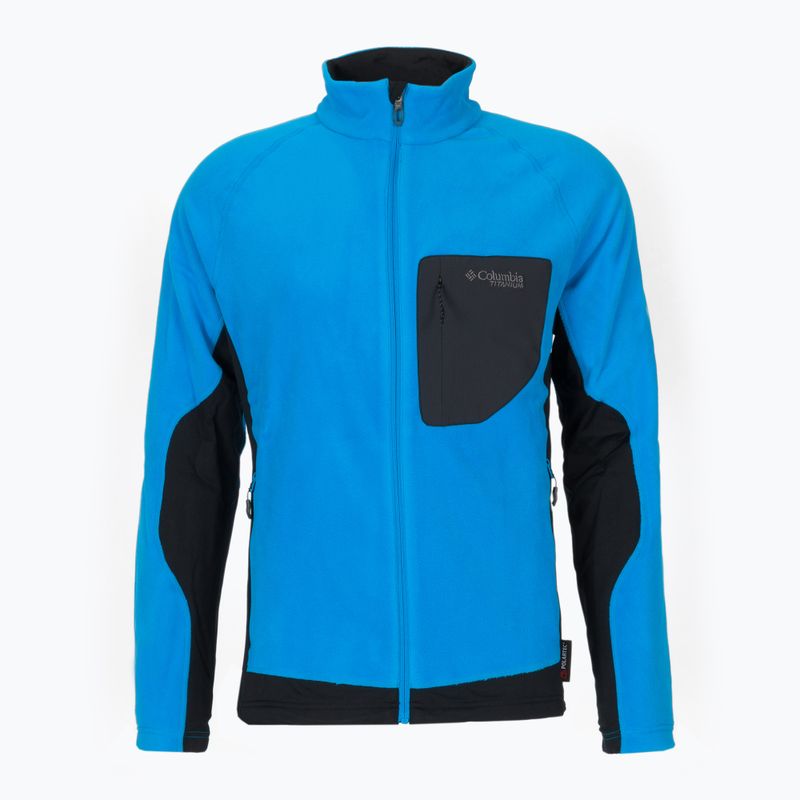 Columbia bărbați Titan Pass 2.0 II fleece sweatshirt albastru 1866422 9