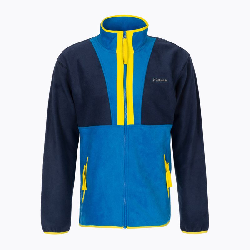 Columbia Back Bowl bluză fleece pentru bărbați albastru 1872794 7