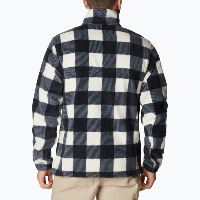 Hanorac de bărbați Columbia Steens Mountain Printed fleece sweatshirt maro 1478231 3