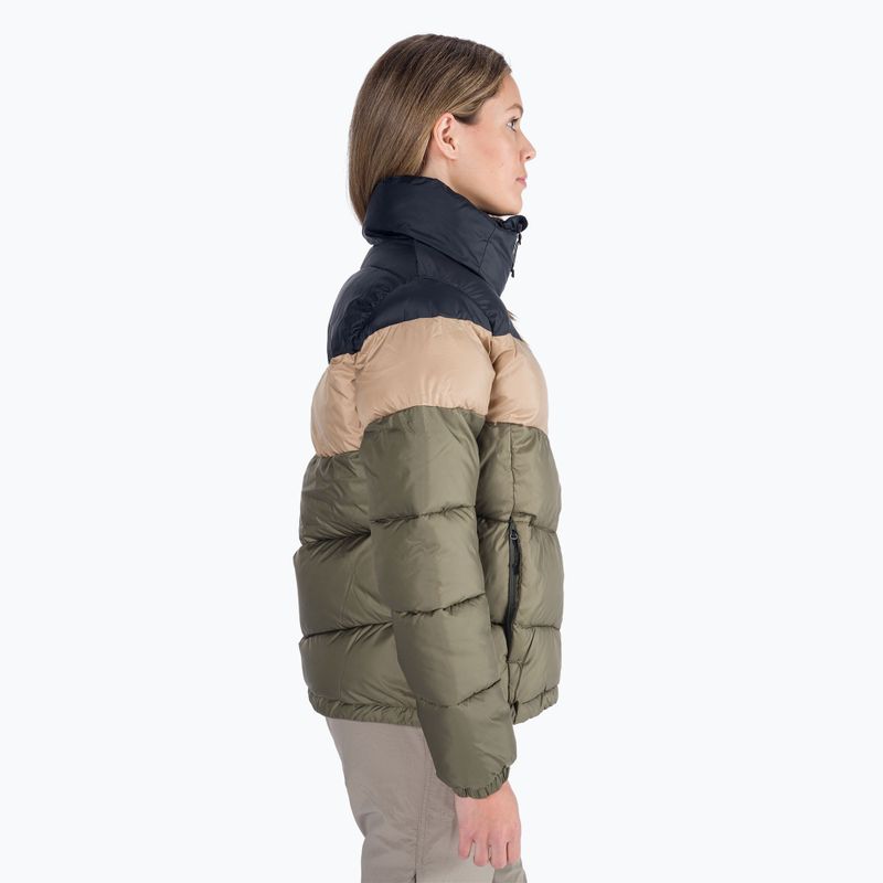 Columbia Puffect Color Blocked jachetă de puf pentru femei verde 1955101 2