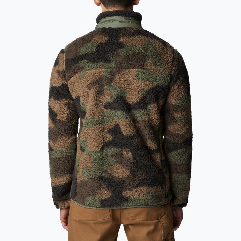 Bărbați Columbia Winter Pass Print Fleece sweatshirt maro 1866565 2