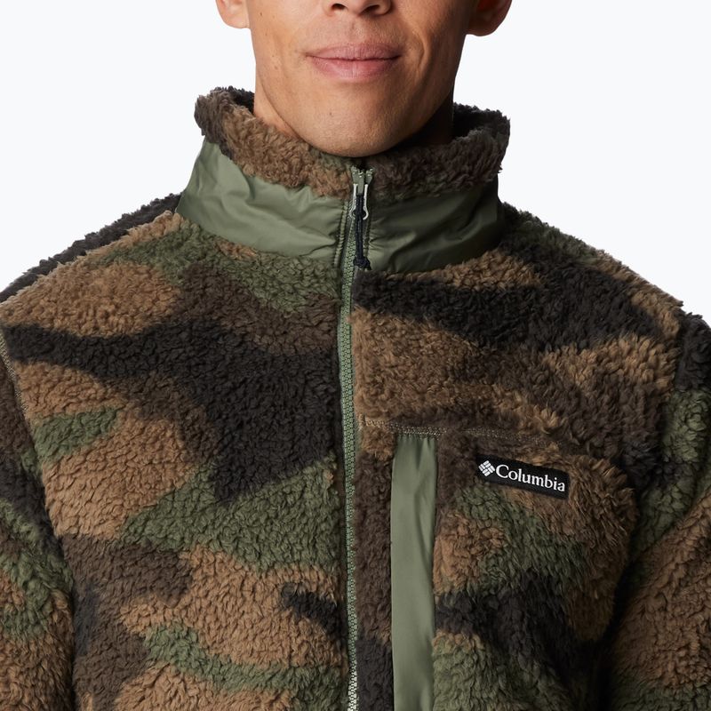 Bărbați Columbia Winter Pass Print Fleece sweatshirt maro 1866565 6
