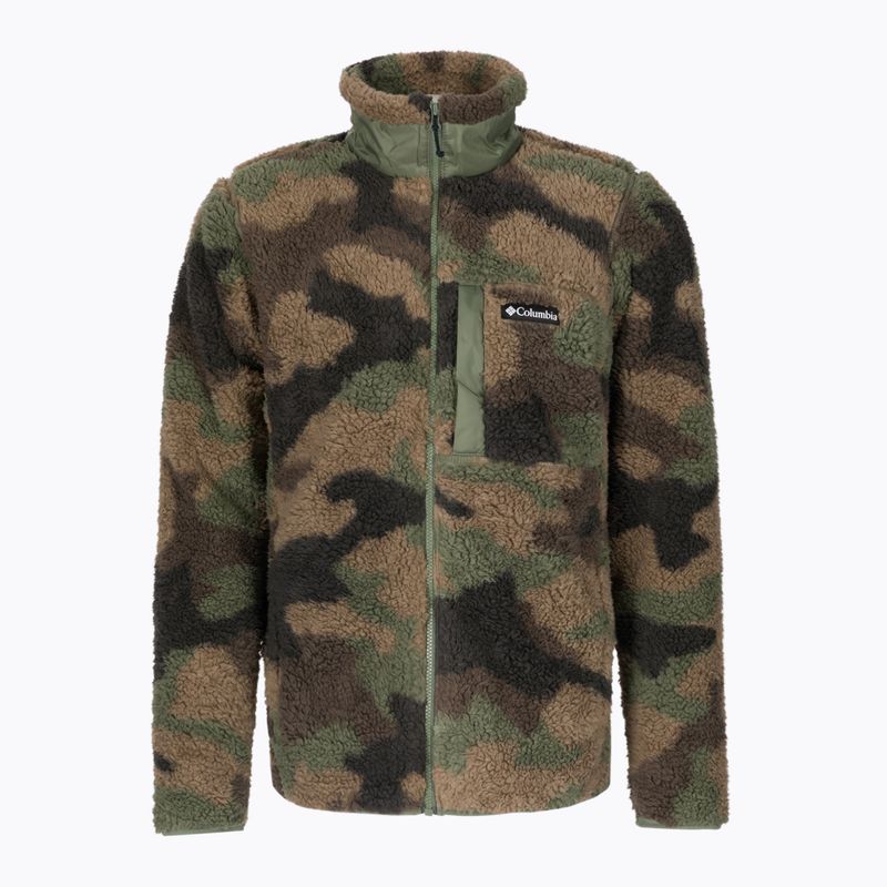 Bărbați Columbia Winter Pass Print Fleece sweatshirt maro 1866565 8