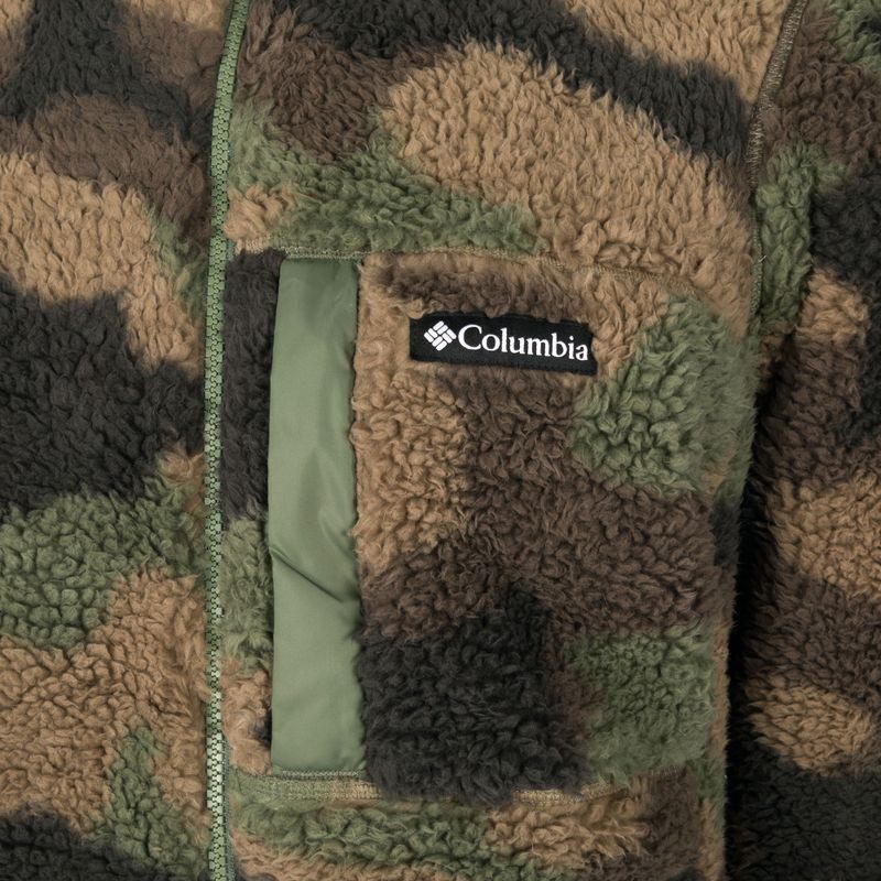 Bărbați Columbia Winter Pass Print Fleece sweatshirt maro 1866565 10