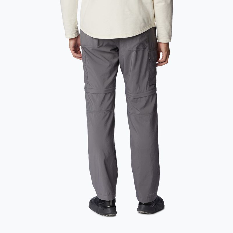 Pantaloni de trekking pentru bărbați Columbia Silver Ridge Utility Convertible gri 2012962023 3
