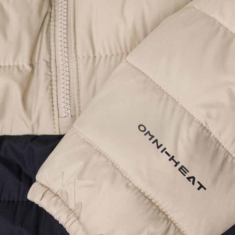 Columbia Powder Lite Anorak jachetă pentru bărbați în jos bej și negru 1957391 4