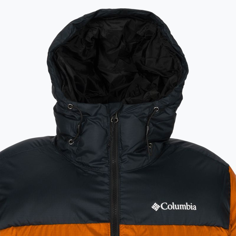 Jacheta Columbia Puffect cu glugă și glugă pentru bărbați Orange 2008413 10