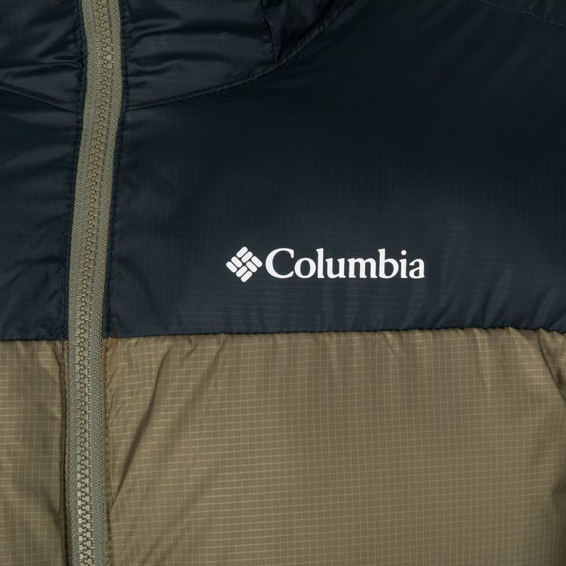 Jachetă Columbia Puffect cu glugă și glugă pentru bărbați  verde 2008413 9