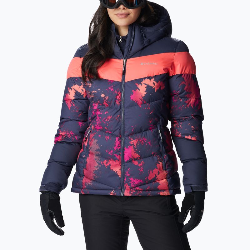 Columbia Abbott Peak Insulated jachetă de schi pentru femei albastru marin 1909971