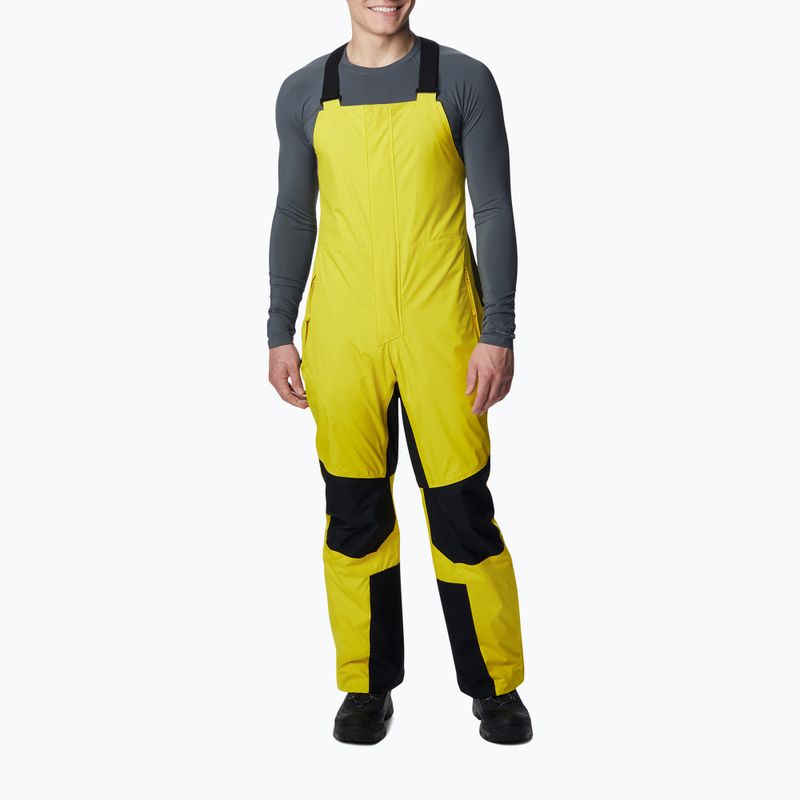 Columbia Iceventure Bib galben pantaloni de schi pentru bărbați 2008141