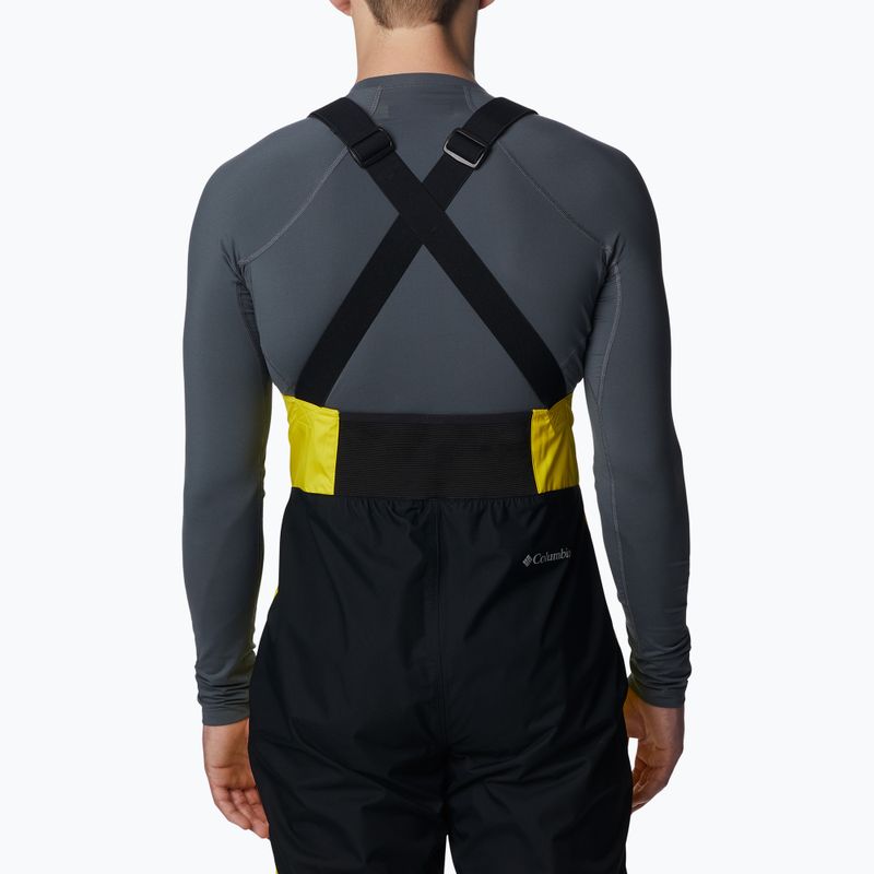 Columbia Iceventure Bib galben pantaloni de schi pentru bărbați 2008141 5
