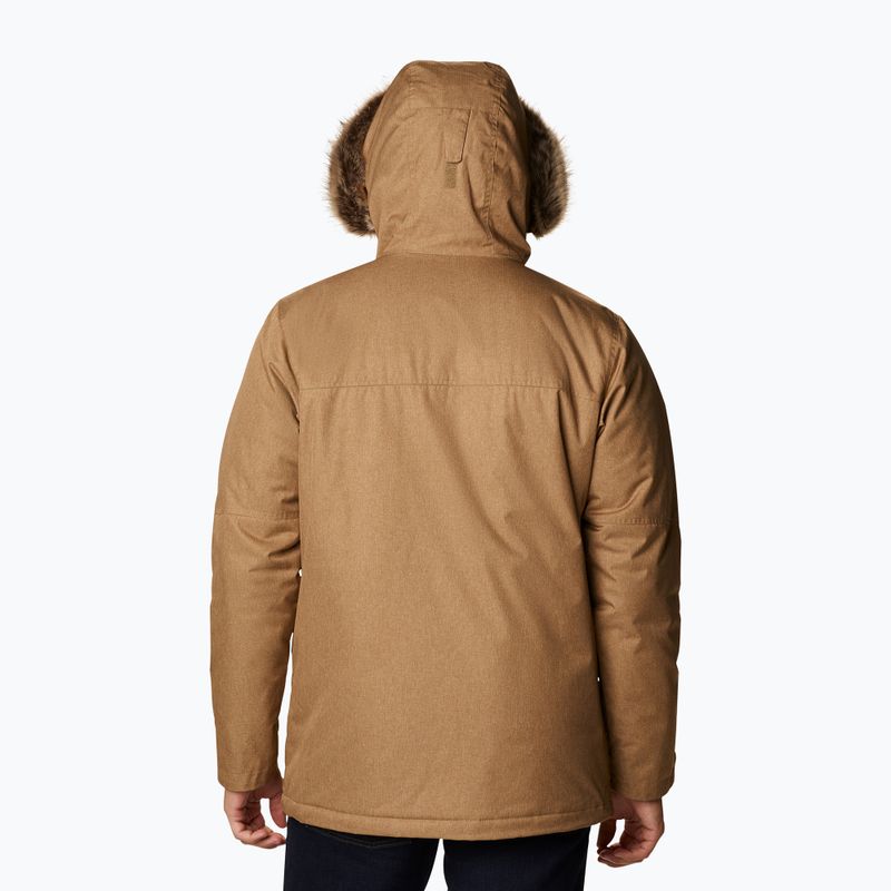 Columbia bărbați Penns Creek II Parka jachetă de bărbați în jos în jos maro 1864244 2